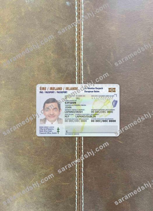 Ireland ID photolook FRONT